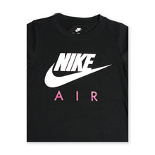 Nike Girls Air T-Shirt – Black/Pink