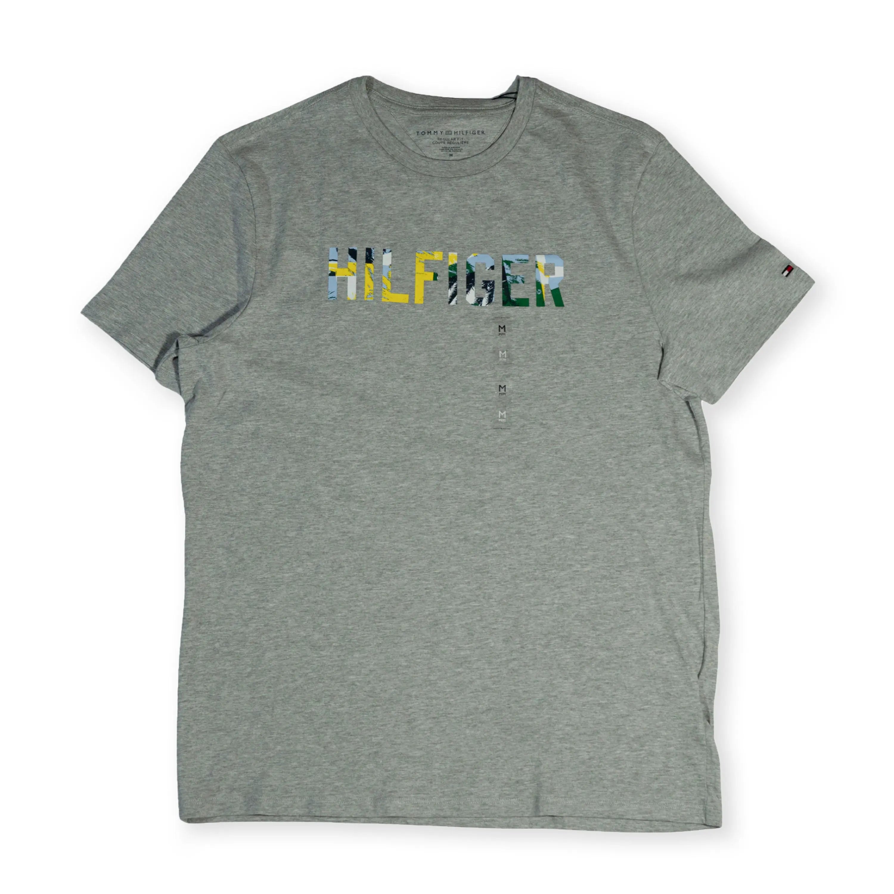 Tommy Hilfiger Men's Graphic Logo T-Shirt – Grey Tommynippon