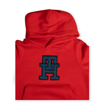 Tommy Hilfiger Logo Kid's Hoodie – Red