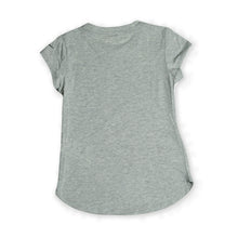 Nike Girls “Floral Swoosh” Tee – Grey