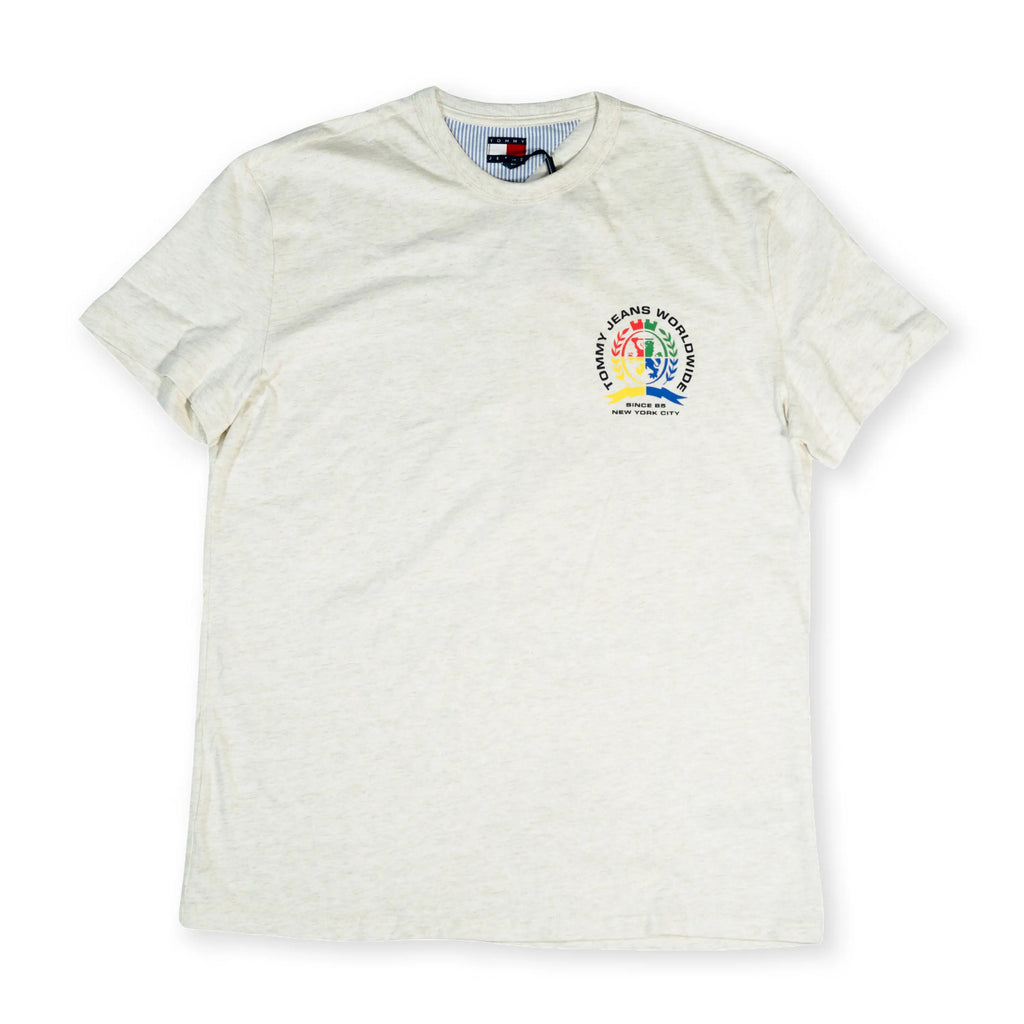 Tommy Jeans Men's Worldwide Graphic T-Shirt – Off White Tommynippon