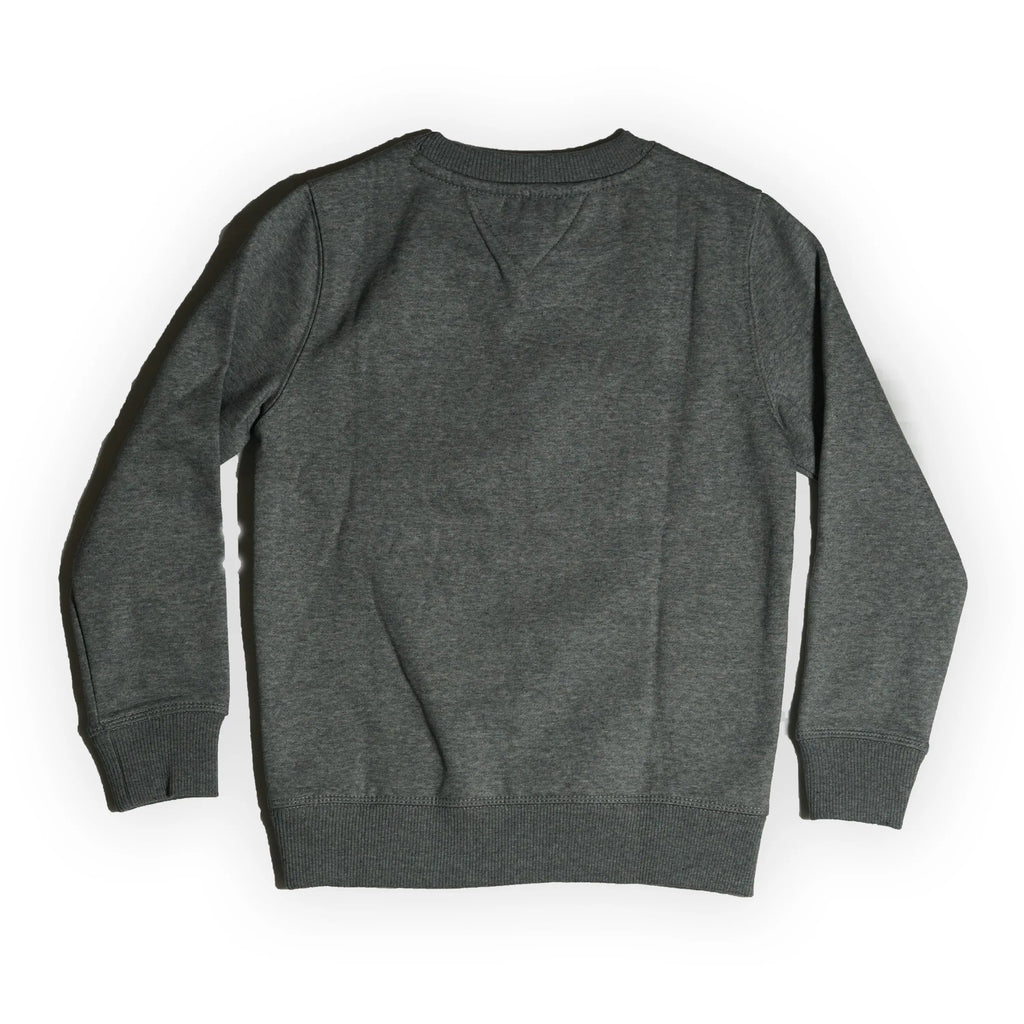 Tommy Hilfiger Kids Classic Crewneck Sweatshirt – Grey Tommynippon