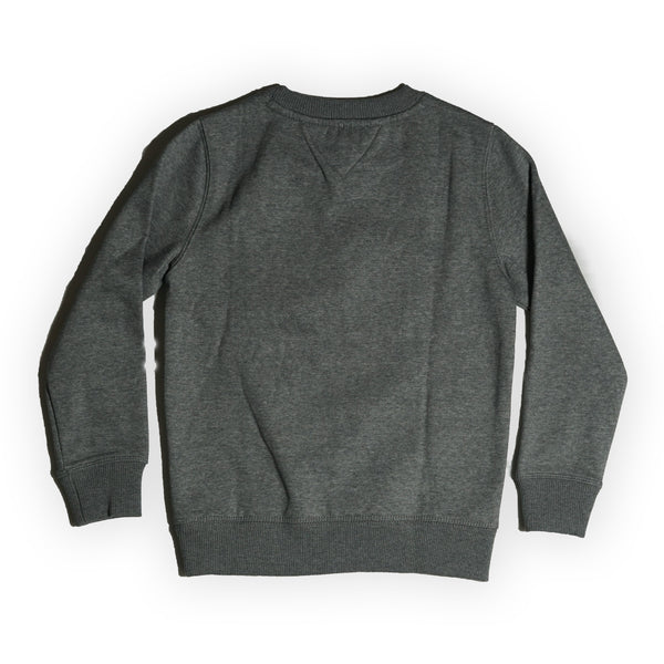 Tommy Hilfiger Kids Classic Crewneck Sweatshirt – Grey