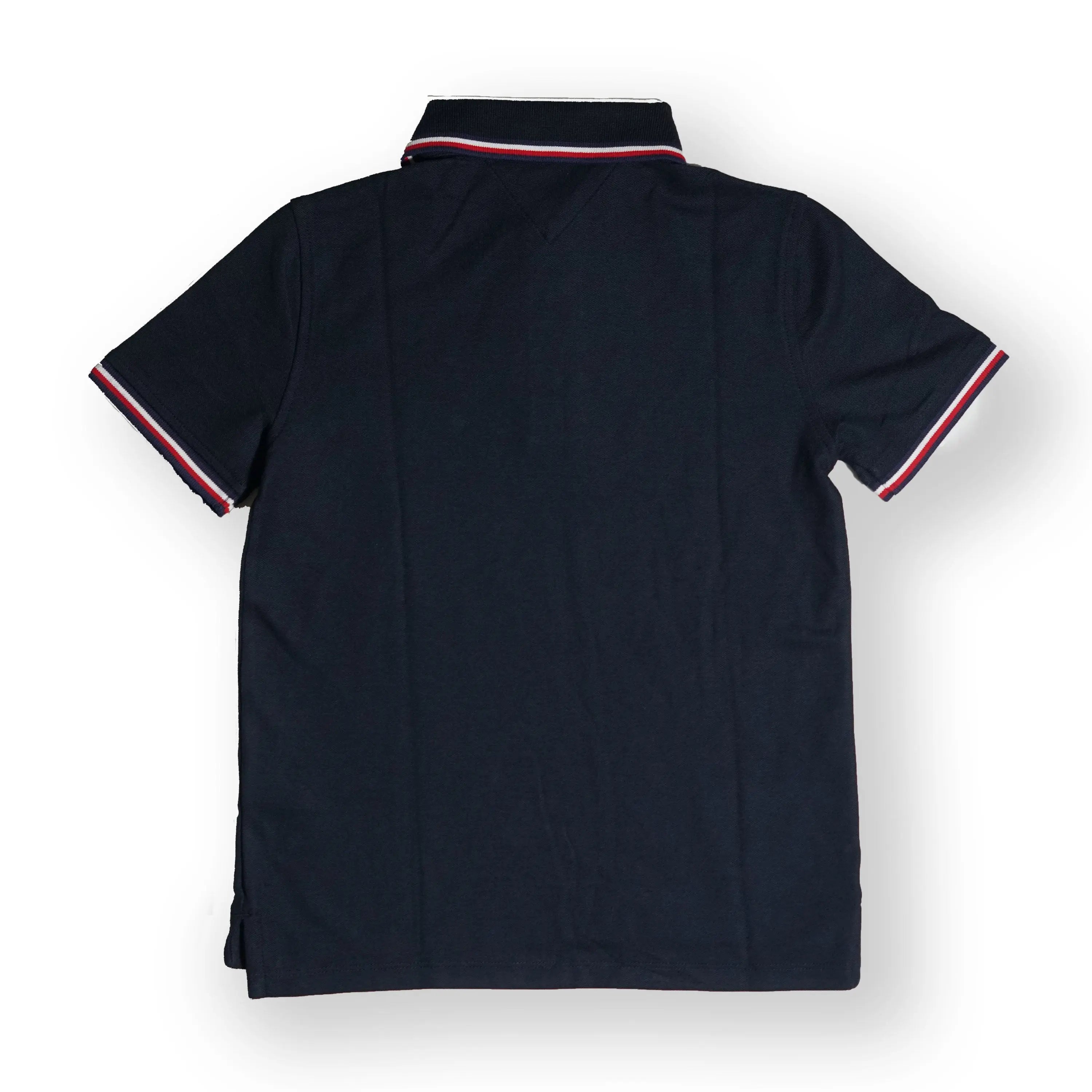 Tommy Hilfiger Classic Blue Kid's Polo Shirt – Signature Trim Tommynippon