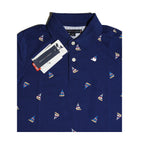 Tommy Hilfiger Kids Printed Polo Shirt – Navy Sailboat Design Tommynippon