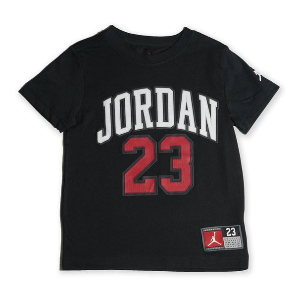 Jordan Kids “23” Graphic T-Shirt – Gym Black