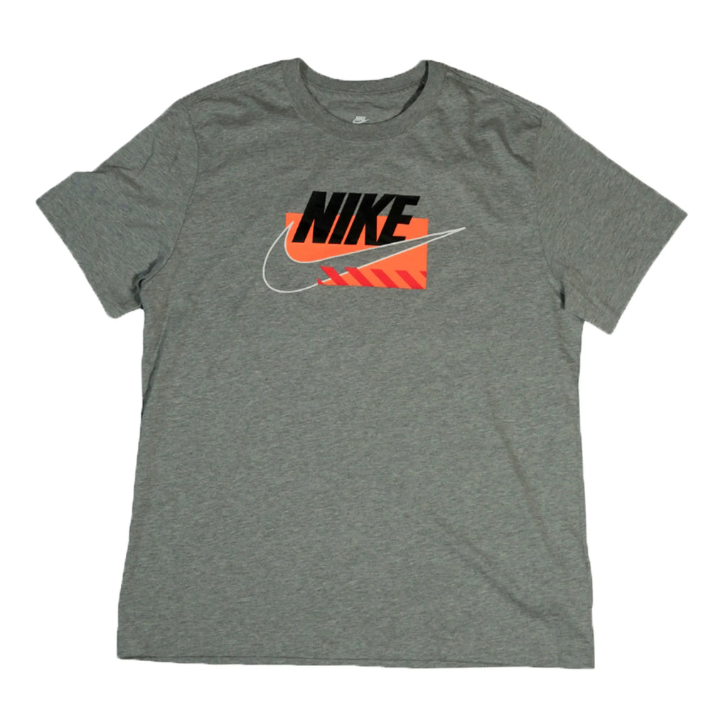 Nike Men’s Grey Graphic Logo T-Shirt Tommynippon