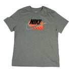Nike Men’s Grey Graphic Logo T-Shirt Tommynippon
