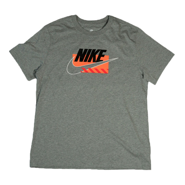 Nike Men’s Grey Graphic Logo T-Shirt