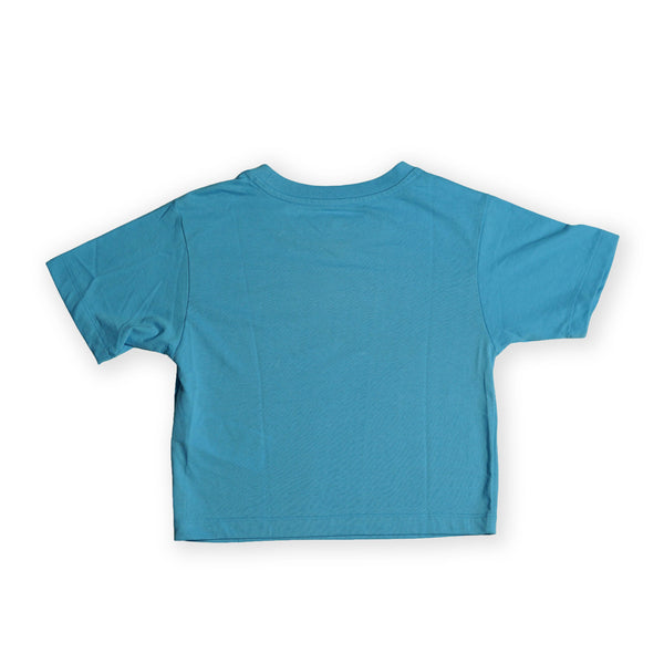 Nike Girls’ Multi-Color Logo T-Shirt – 110 (3/5 Year) girl