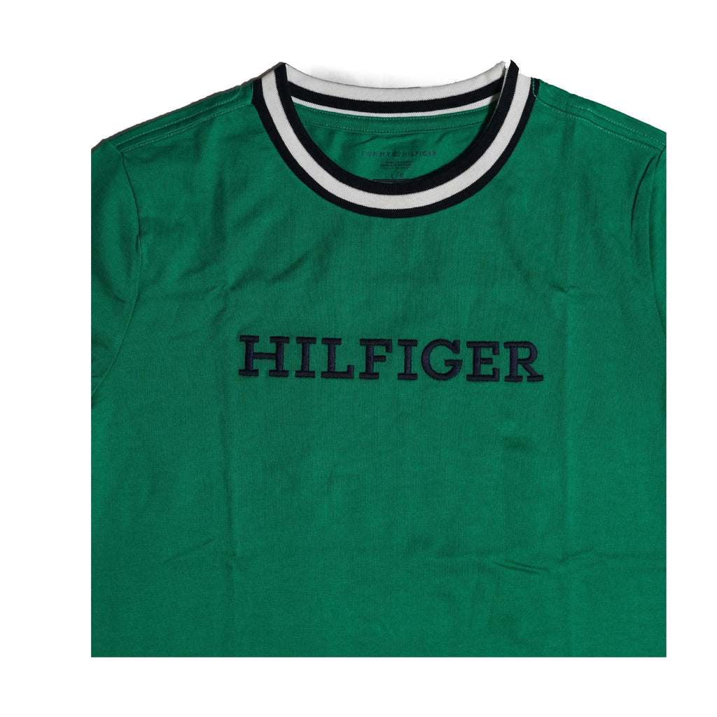 Tommy Hilfiger Kid’s Green Logo T-Shirt Tommynippon