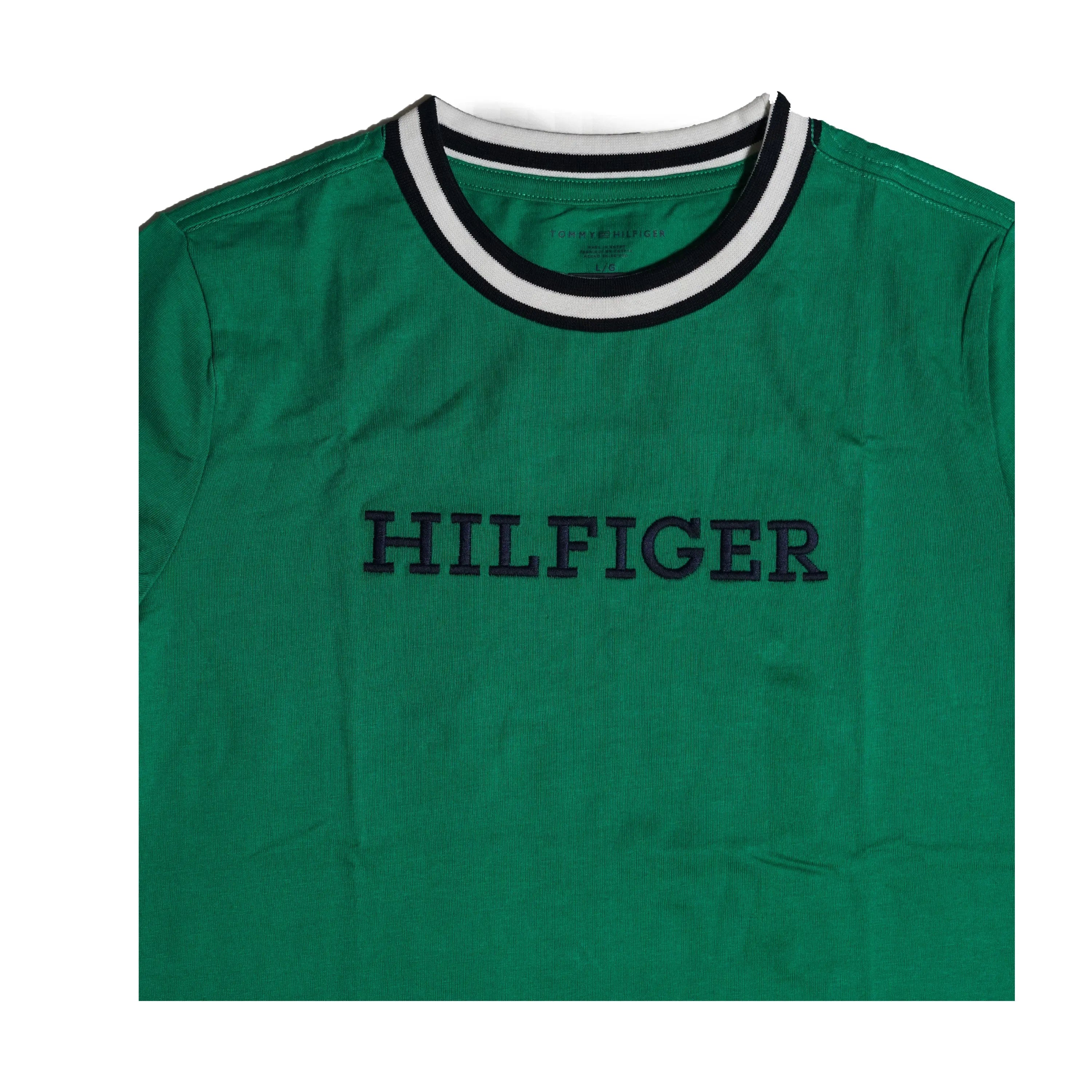 Tommy Hilfiger Kid’s Green Logo T-Shirt Tommynippon