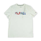 Tommy Hilfiger Men's White Graphic T-Shirt Tommynippon