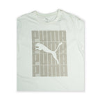 Puma Men's White Graphic Logo T-Shirt Tommynippon