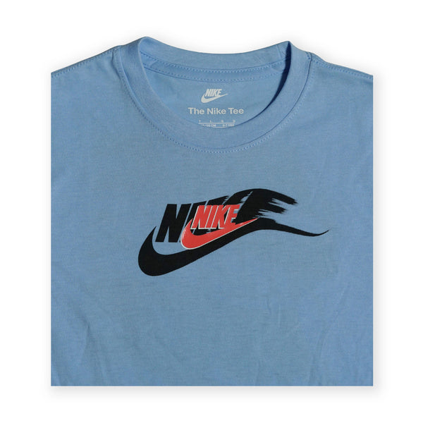Nike Kids’ Speed Swoosh T-Shirt – Light Blue