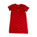 Jordan Air Script Logo Girl's Dress – Red Tommynippon
