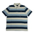 Polo Ralph Lauren Striped Men Polo Shirt – Navy & Sky Blue Tommynippon