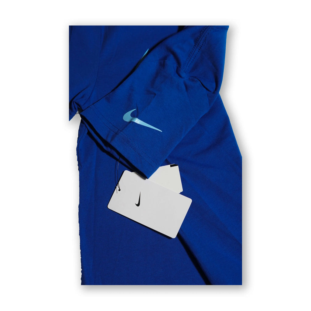 Nike Kids Graphic Swoosh T-Shirt – Royal Blue (Size 6/7 Years) Tommynippon
