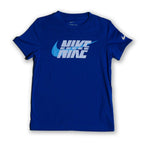 Nike Kids Graphic Swoosh T-Shirt – Royal Blue (Size 6/7 Years) Tommynippon