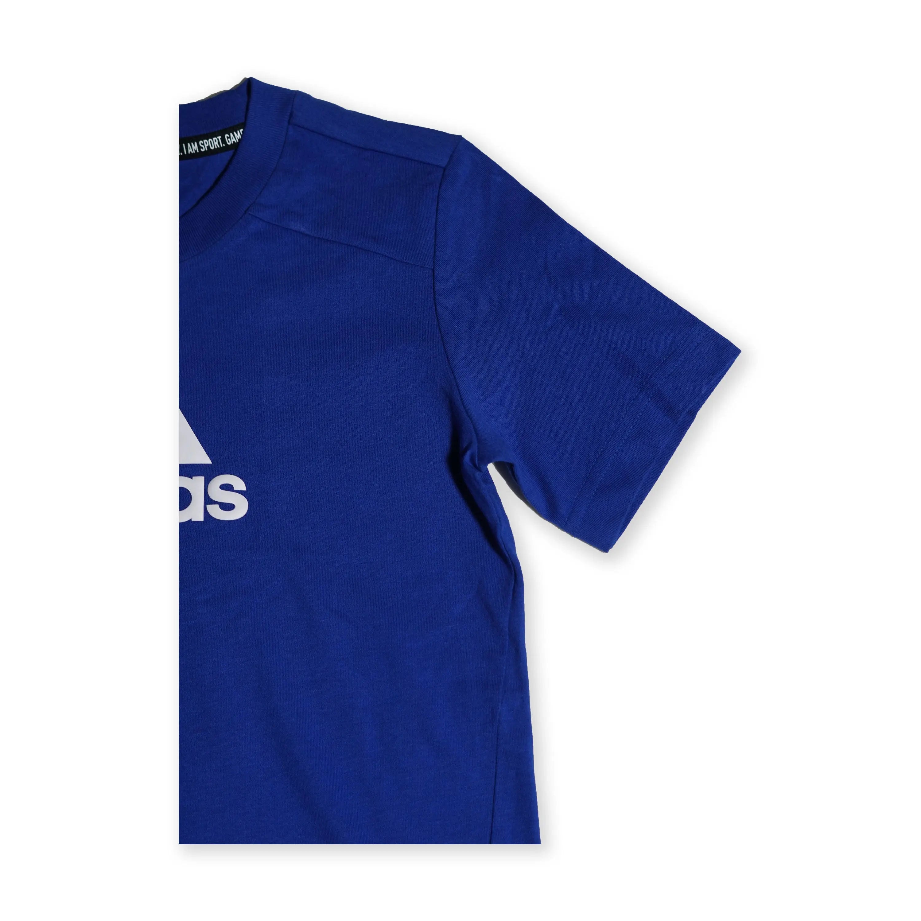 Adidas Kid's Essentials Logo T-Shirt – Blue Tommynippon