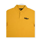 Tommy Hilfiger Men's Script Logo Polo Shirt – Mustard Yellow Tommynippon
