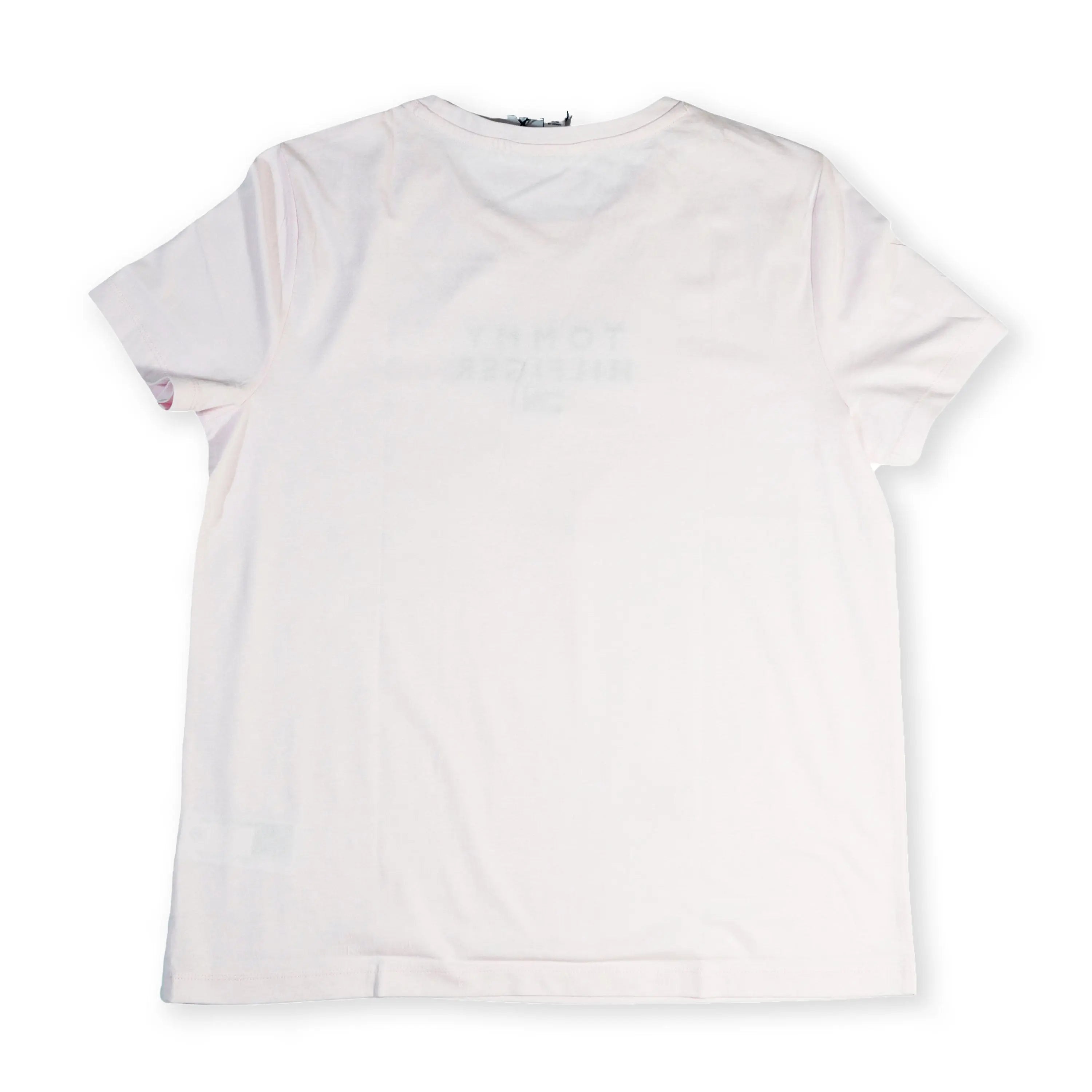 Tommy Hilfiger Girl's Logo Girls T-Shirt – Light Pink Tommynippon
