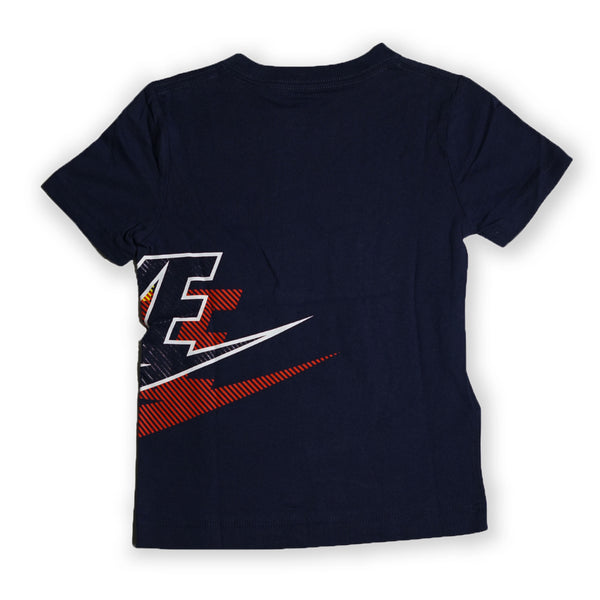 Nike Kids Multi-Swoosh Graphic T-Shirt – Navy Blue