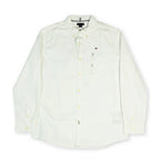 Tommy Hilfiger Kid's Classic Button-Down Shirt – White Tommynippon