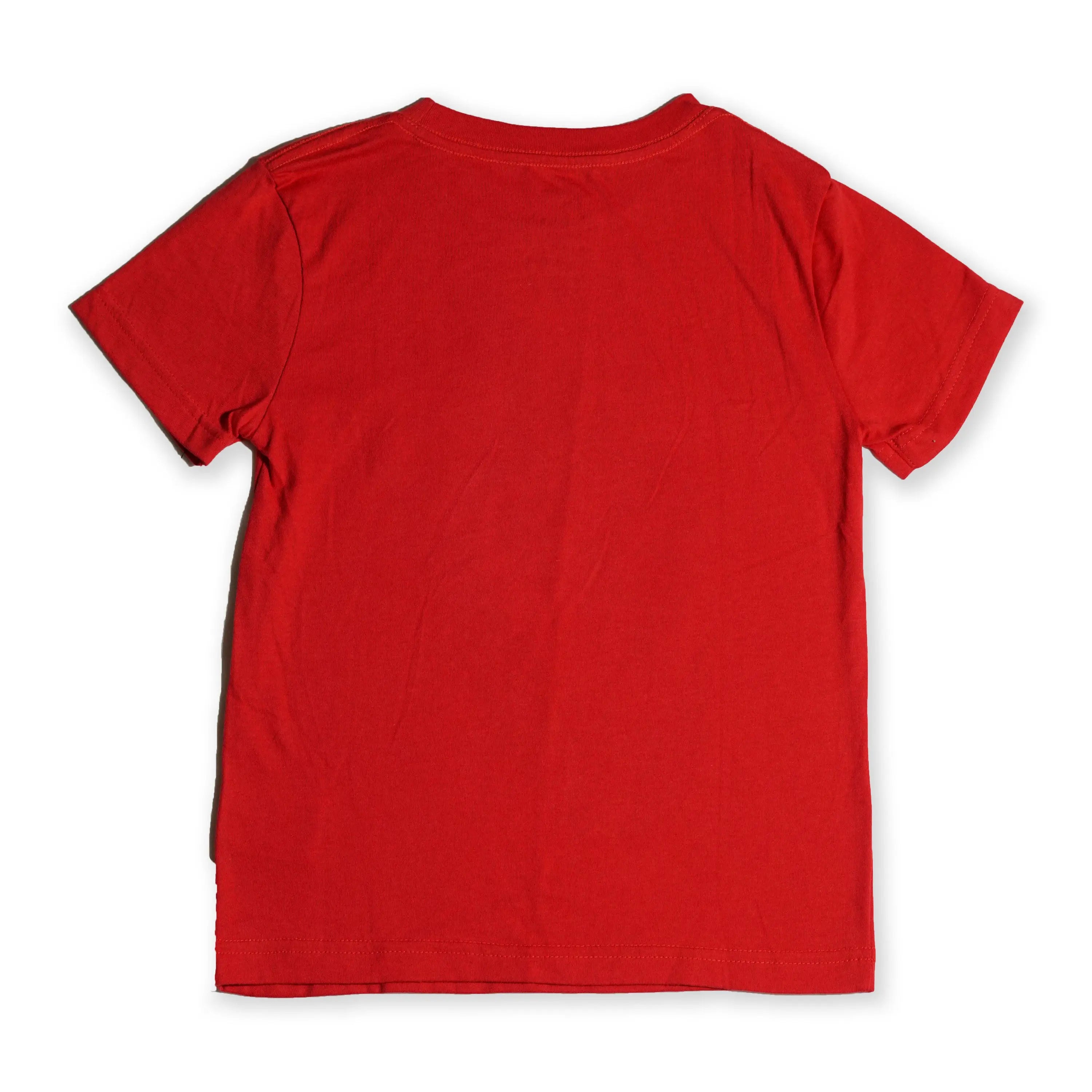 Nike Kids Big Swoosh Logo T-Shirt – Red Tommynippon