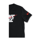 Nike Kids Multi-Logo Swoosh T-Shirt – Black Tommynippon