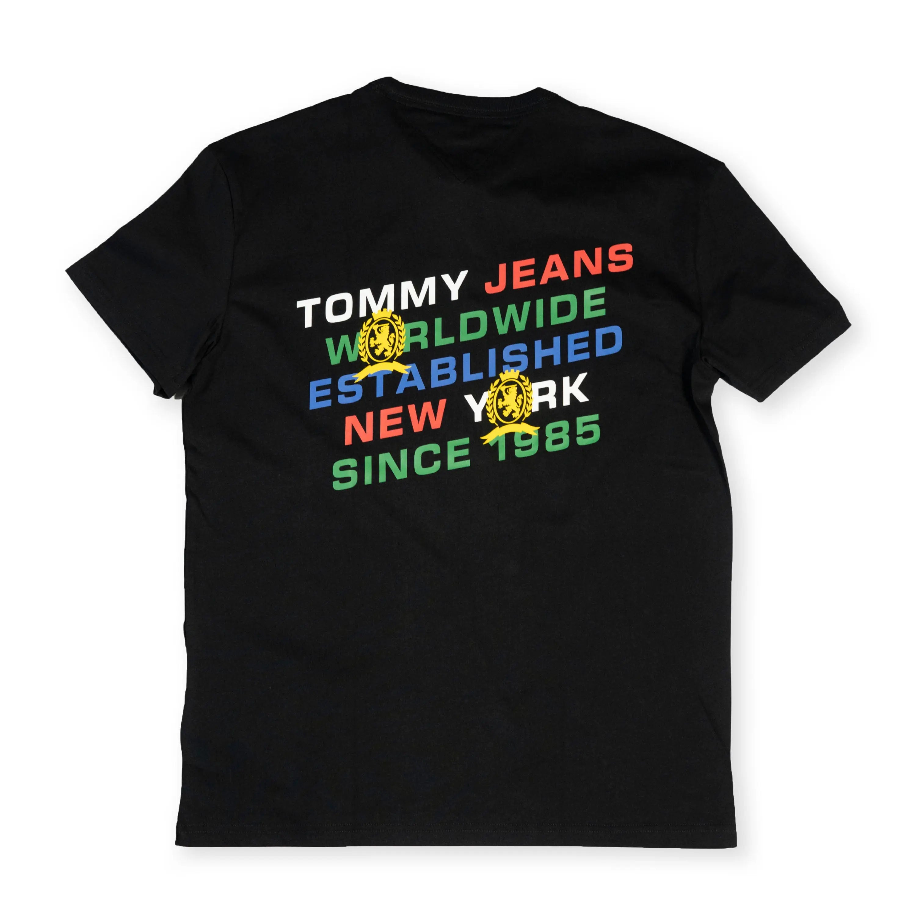 Tommy Jeans Men's Logo T-Shirt – Black Tommynippon