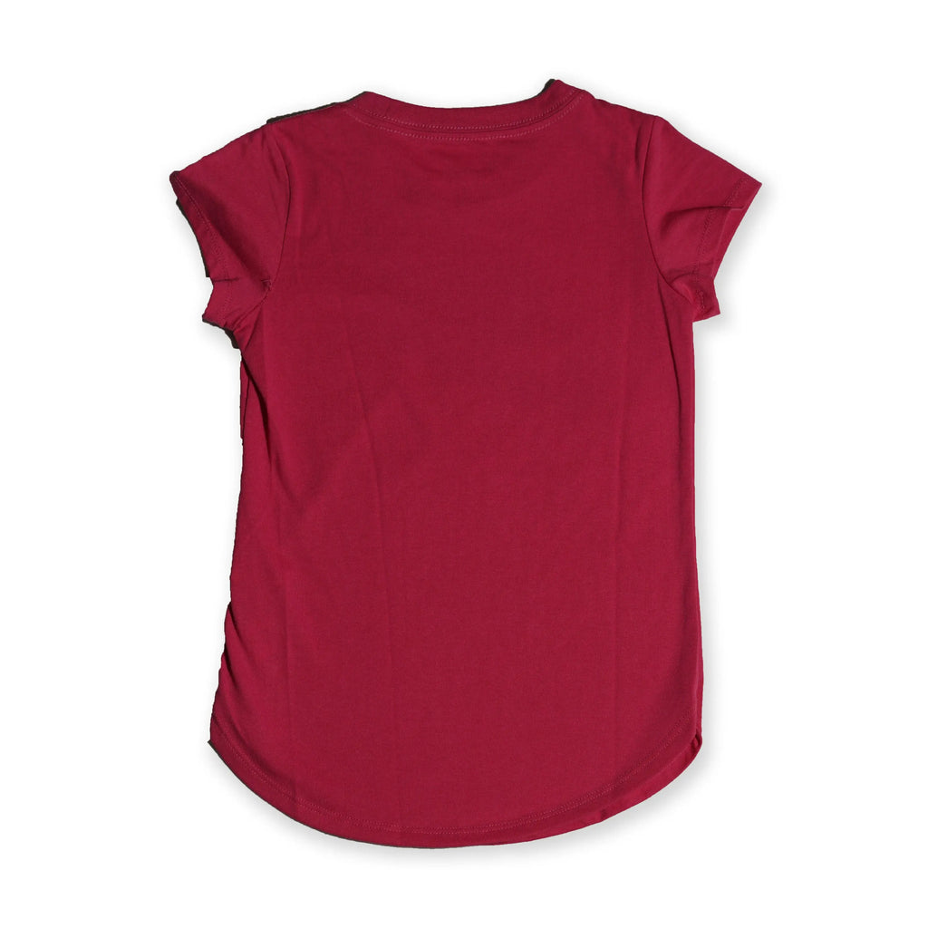 Nike Girls Air T-Shirt – Red/Silver Tommynippon