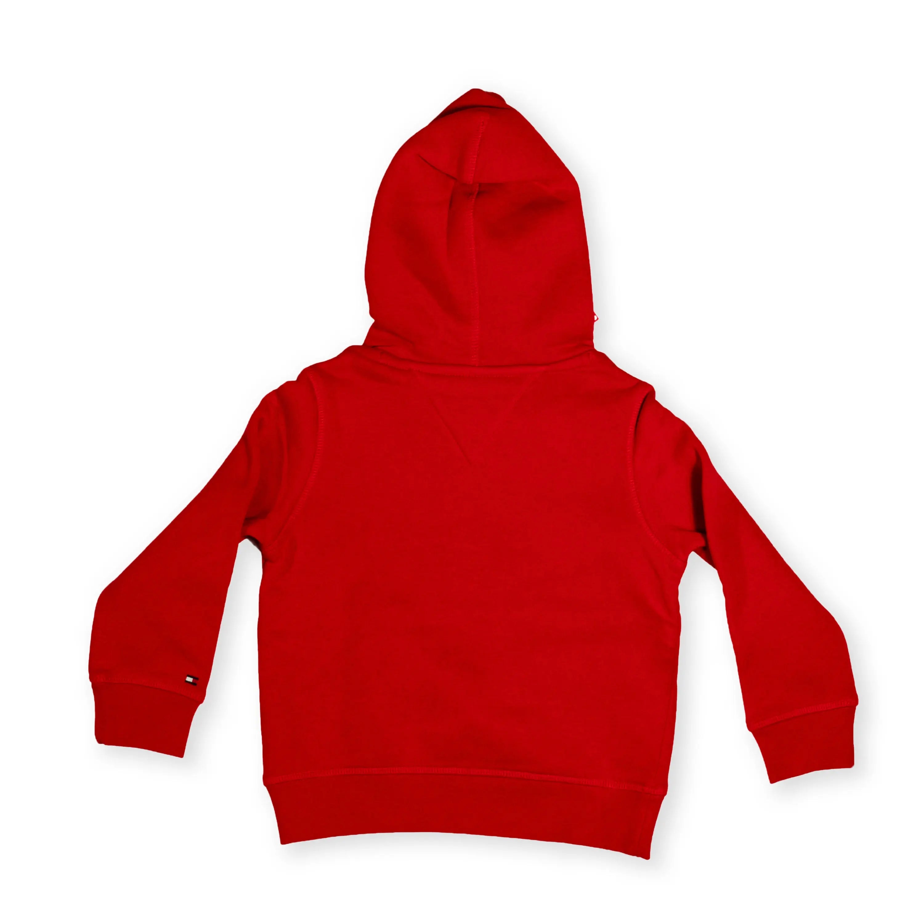 Tommy Hilfiger Logo Kid's Hoodie – Red Tommynippon