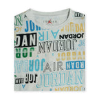 Jordan Kid's “Allover Logo” Tee – White Multi Tommynippon