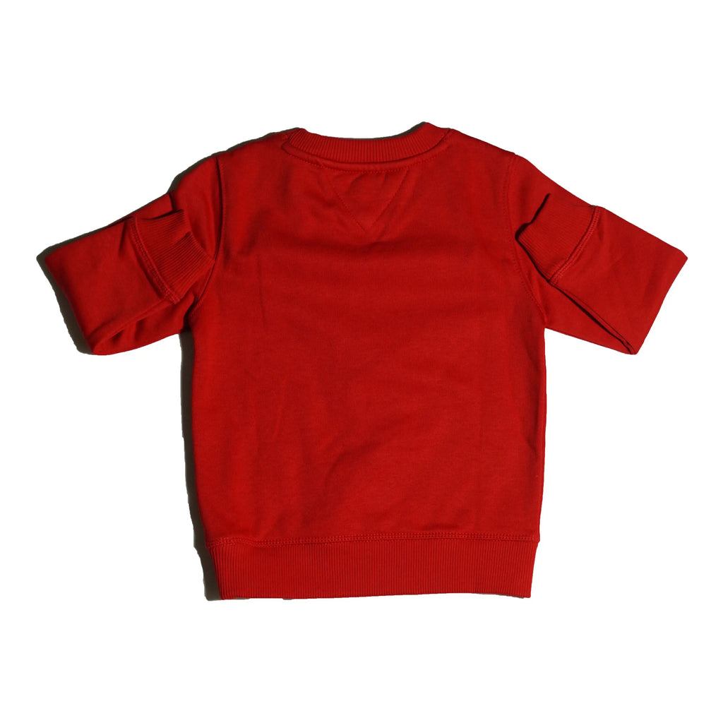 Tommy Hilfiger Kids Classic Crewneck Sweatshirt – Red Tommynippon
