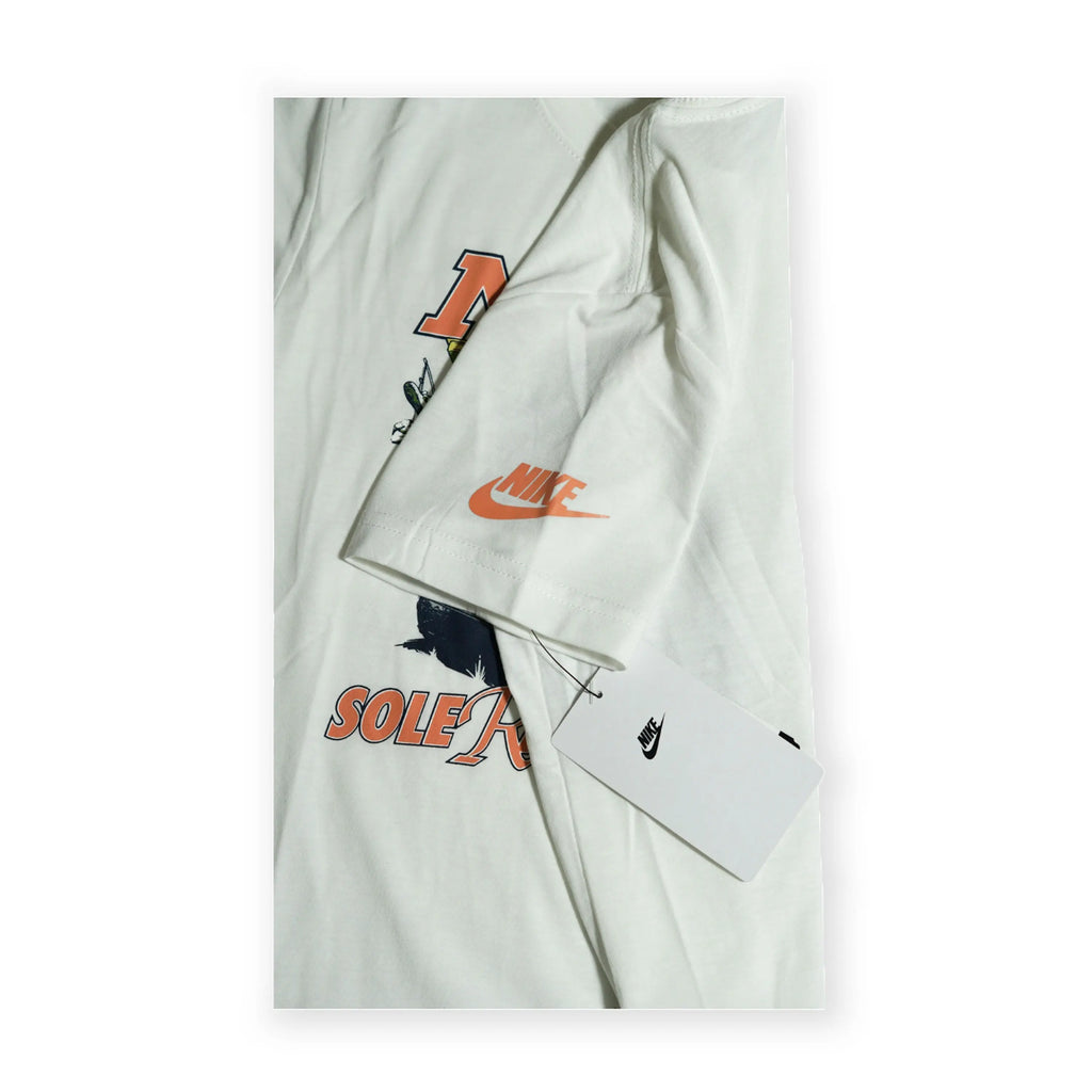 Nike Kid's “Sole Rally 500” Graphic T-Shirt – White Tommynippon