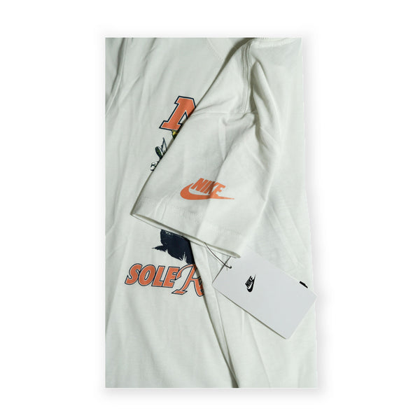 Nike Kid's “Sole Rally 500” Graphic T-Shirt – White