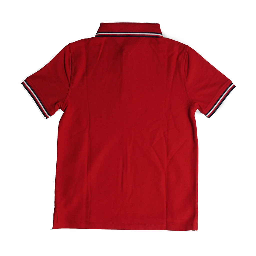 Tommy Hilfiger Kids Classic Polo Shirt – Red Tommynippon