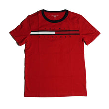 Tommy Hilfiger Kid’s Red Flag Stripe Graphic T-Shirt