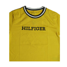 Tommy Hilfiger Kid’s Yellow Crew Neck Logo T-Shirt