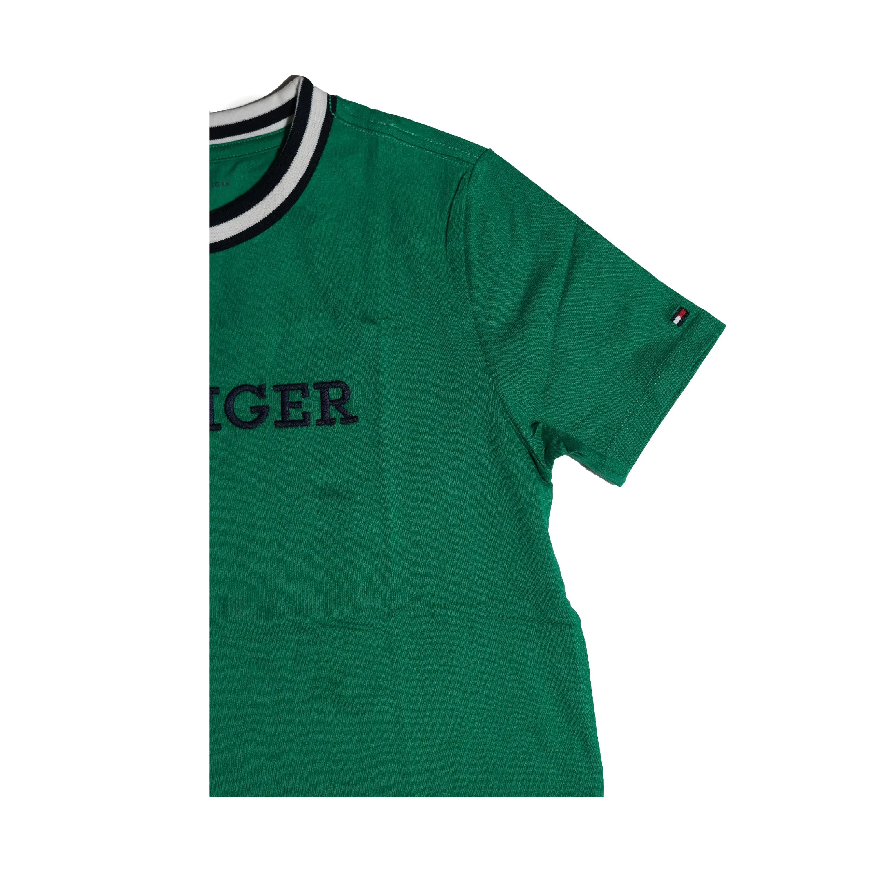 Tommy Hilfiger Kid’s Green Logo T-Shirt Tommynippon