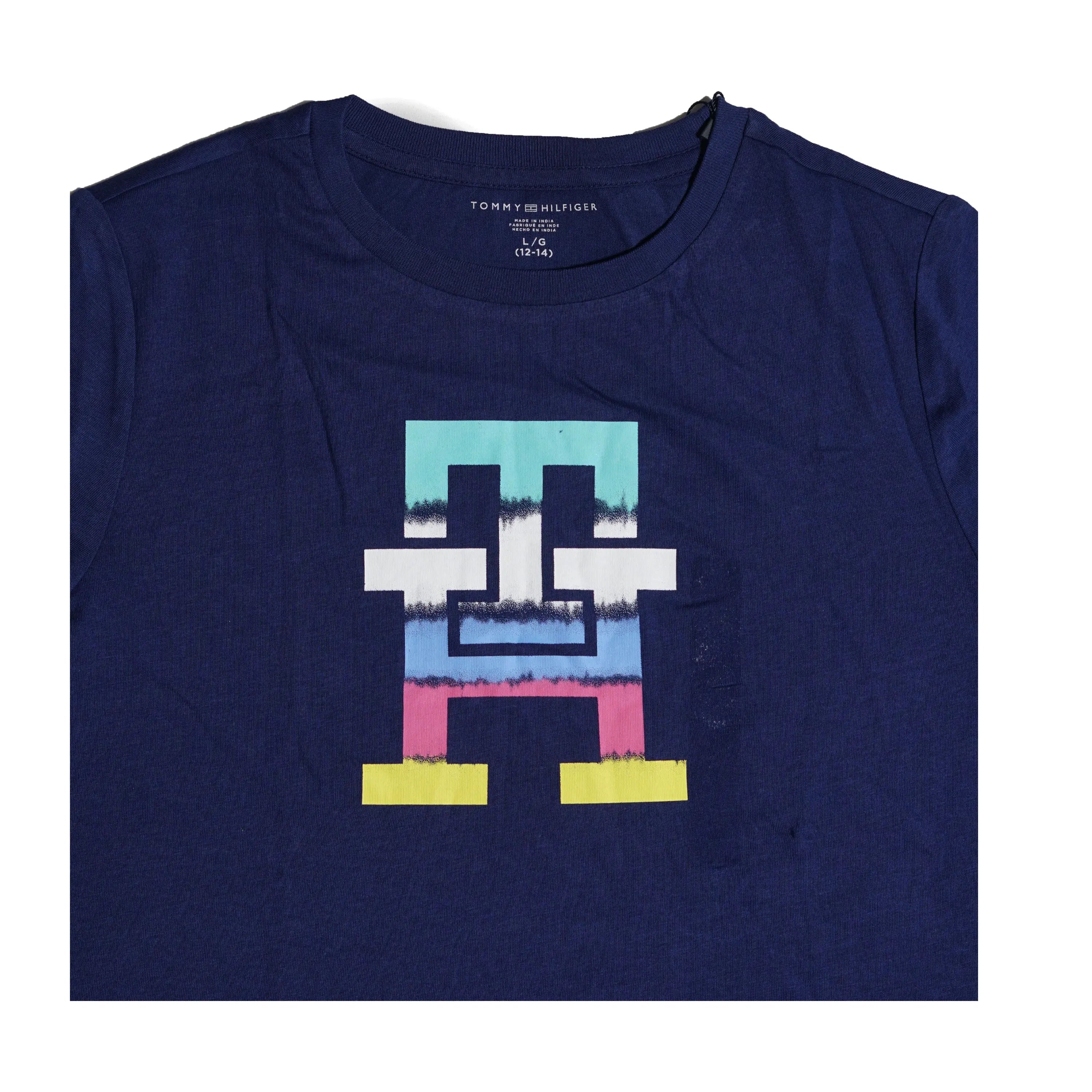 Tommy Hilfiger Women’s Graphic Navy Blue T-Shirt Tommynippon