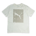 Puma Men's White Graphic Logo T-Shirt Tommynippon