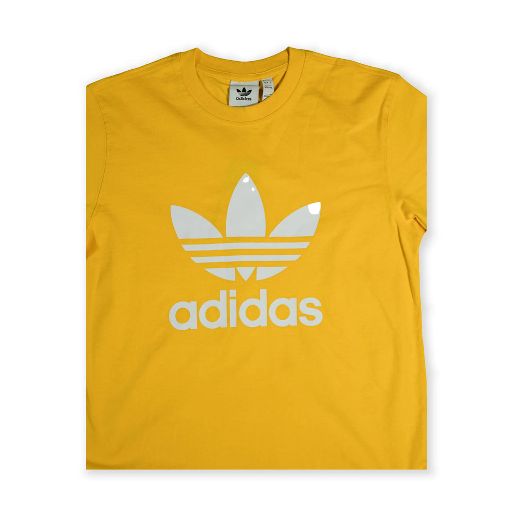 Adidas Men's Trefoil Logo T-Shirt – Yellow Tommynippon