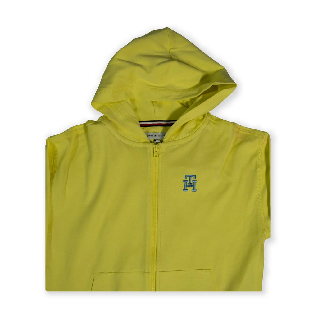 Tommy Hilfiger Kid's Zip-Up Hoodie – Yellow Tommynippon