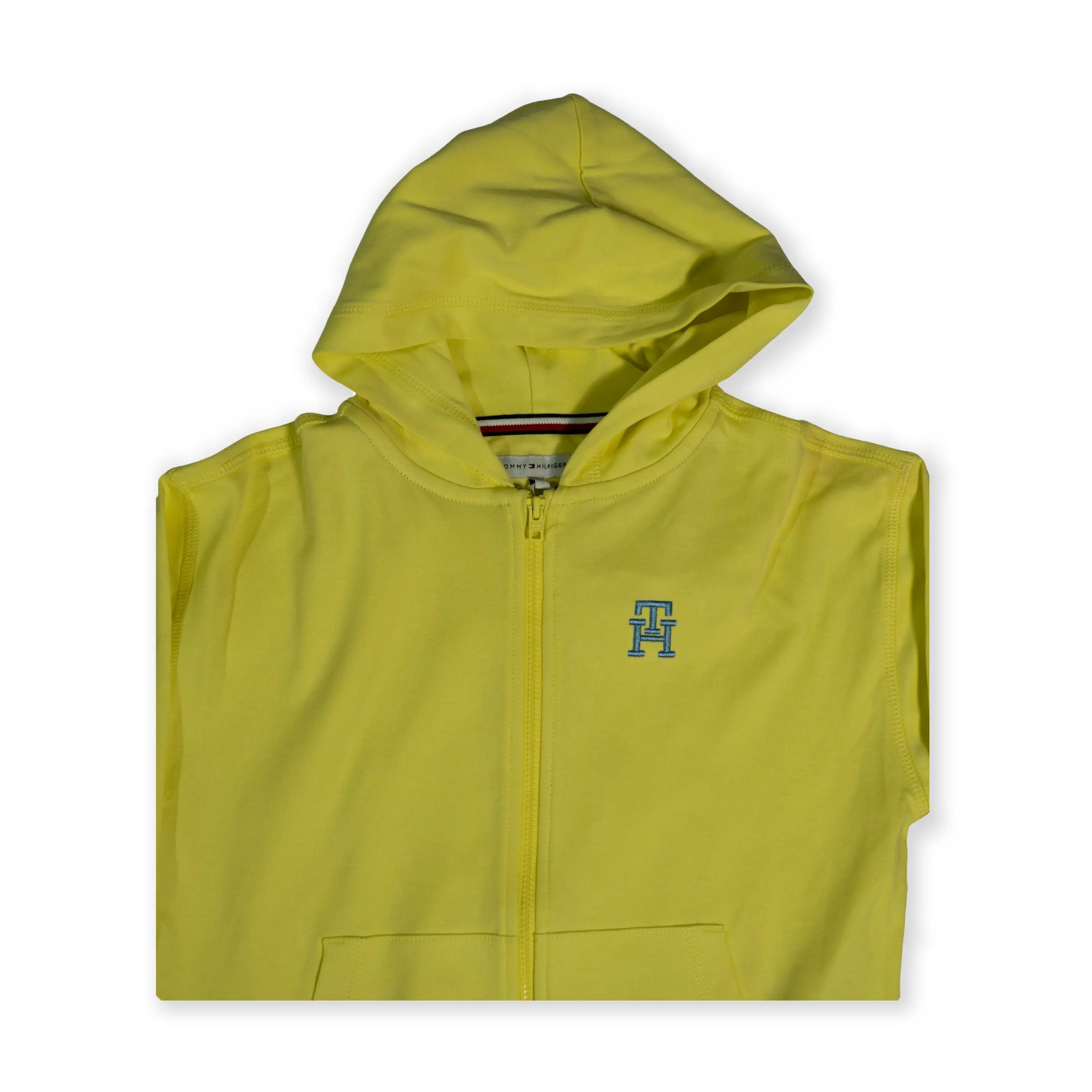 Tommy Hilfiger Kid's Zip-Up Hoodie – Yellow Tommynippon