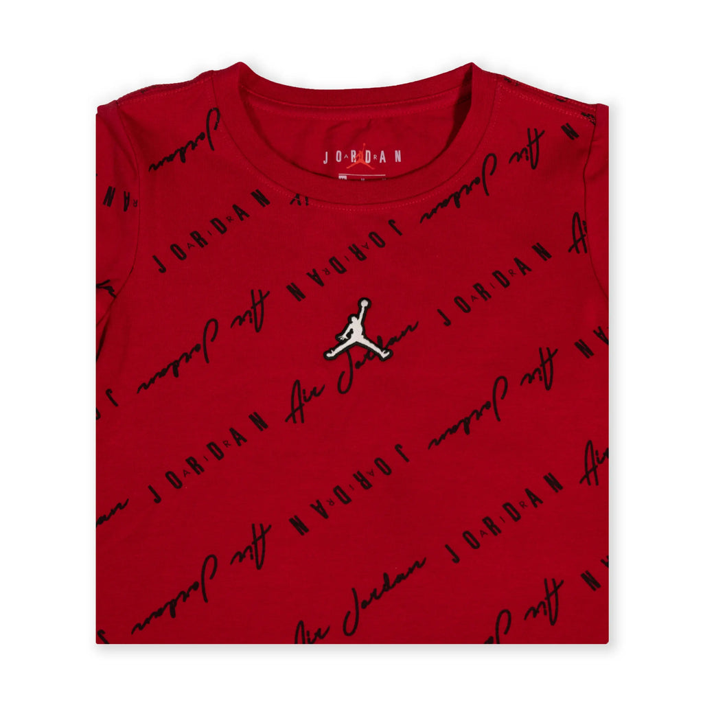 Jordan Air Script Logo Girl's Dress – Red Tommynippon