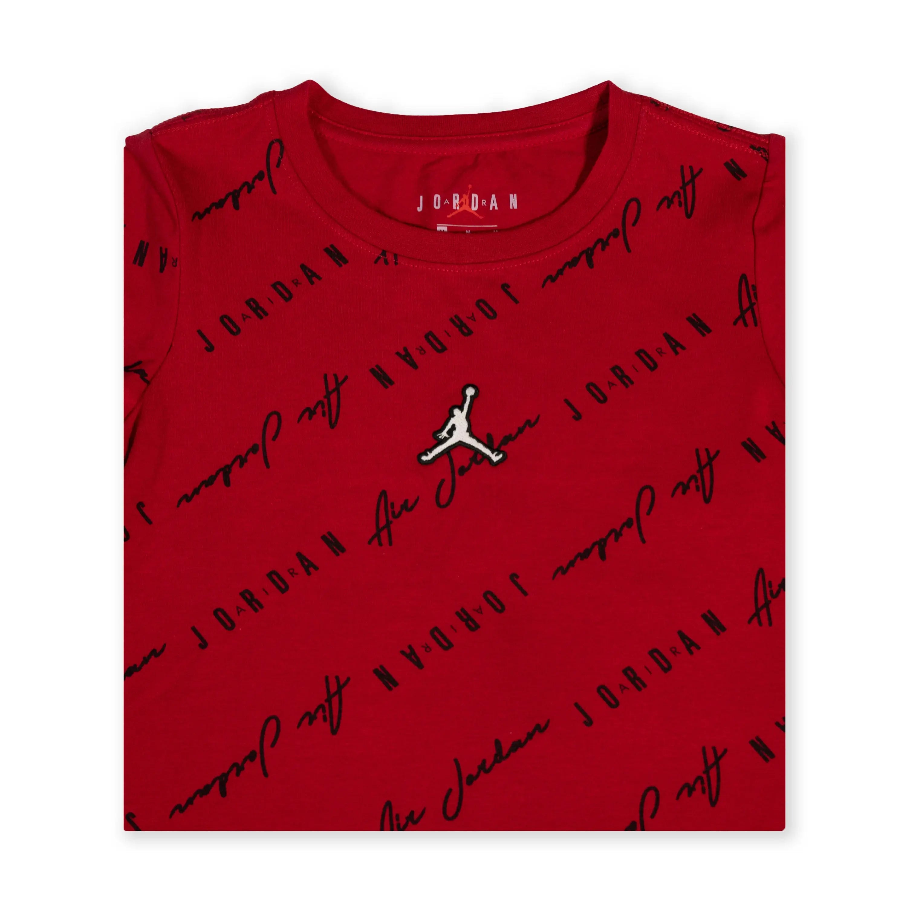 Jordan Air Script Logo Girl's Dress – Red Tommynippon