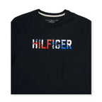 Tommy Hilfiger Men's Flag Logo T-Shirt – Black Tommynippon