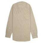 Tommy Hilfiger Men's Classic Beige Button-Down Shirt – Brown